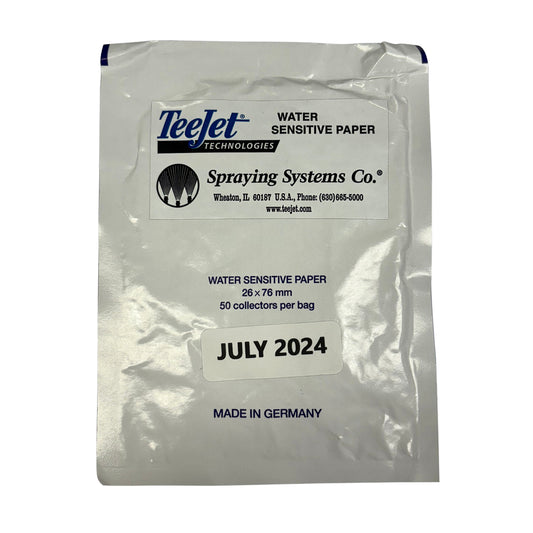 Water Sensitive Paper 76mm x 26mm