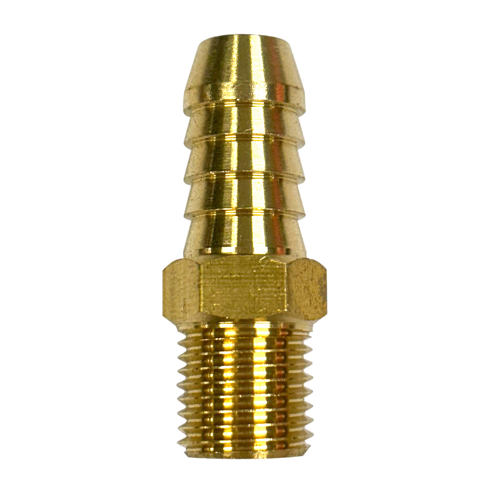 Hosetail 3/8" BSP x 1/4" BSP Male Thread