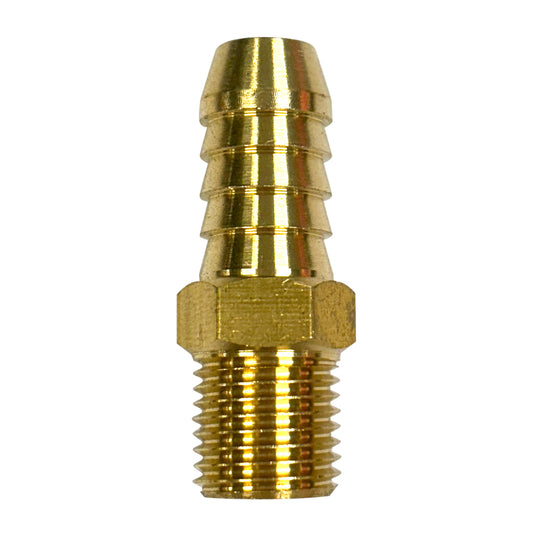 Hosetail 3/8" BSP x 1/4" BSP Male Thread