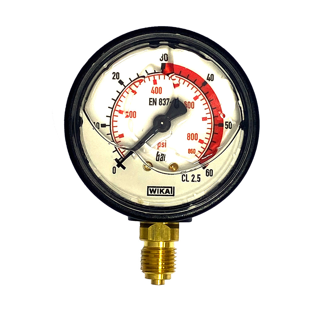 0-60 Bar Pressure Gauge (bottom entry)