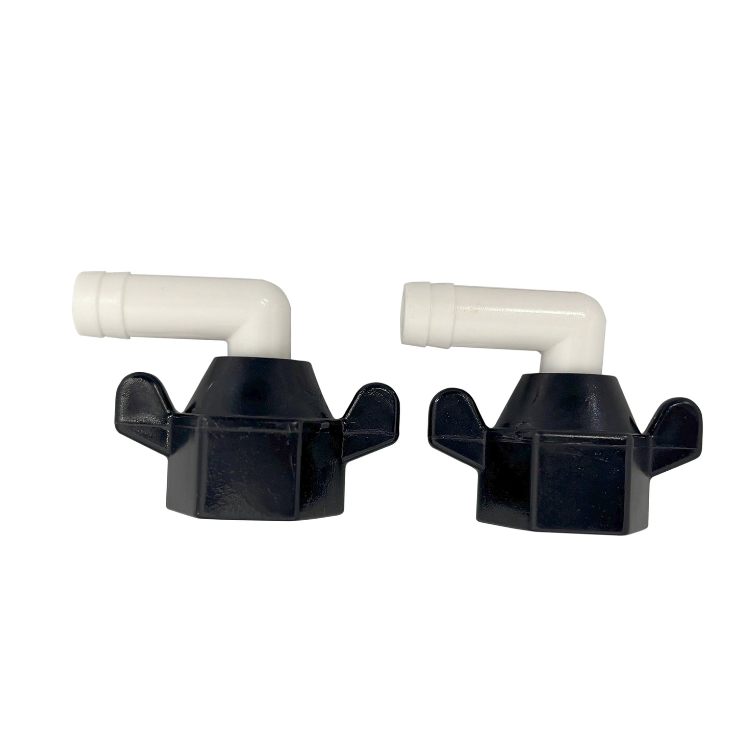 Shurflo Nut & Tail Elbow 3/8" (2 pack)
